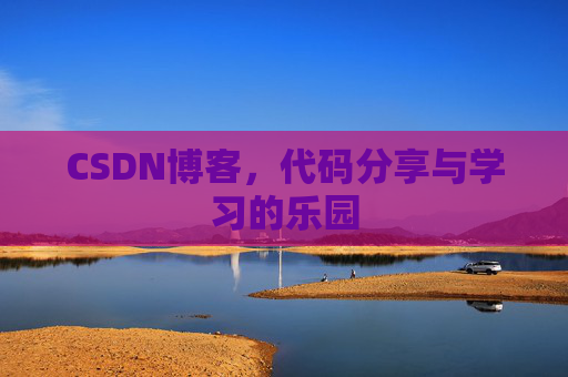 CSDN博客,代码分享与学习的乐园